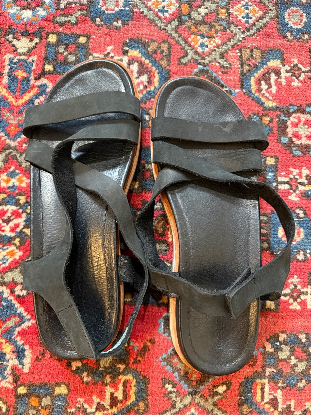 Merrell Black Strappy Women's Sandals - Classic Comfort US size 10